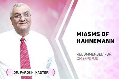 Miasms of Hahnemann Part 1